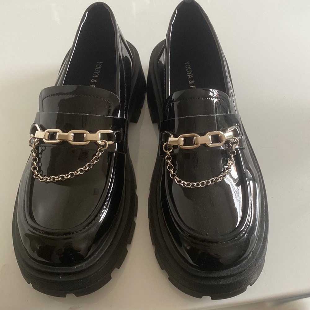 New leather shoes at Europe size 38